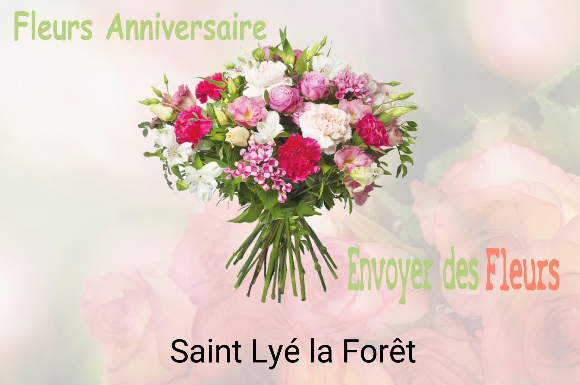 Bouquet de fleurs d’anniversaire livré à Saint-Lyé-la-Forêt